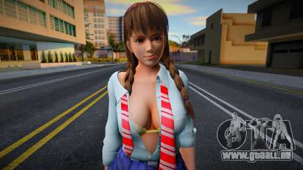 DOAXVV Hitomi Spring School Wear 2 pour GTA San Andreas