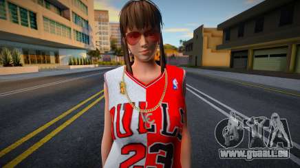 Hitomi Fashion Casual Chicago Bulls Jersey 2 pour GTA San Andreas