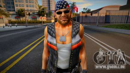 Dead Or Alive 5 - Bass Armstrong (Costume 1) 1 pour GTA San Andreas