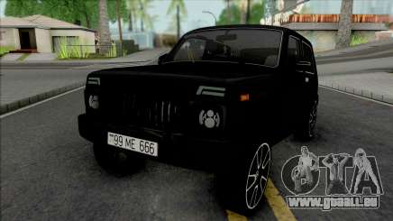Lada Niva Black pour GTA San Andreas
