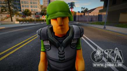 Toon Soldiers (Green) für GTA San Andreas