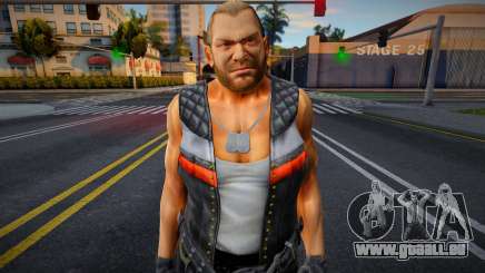 Dead Or Alive 5 - Bass Armstrong (Costume 1) 4 pour GTA San Andreas