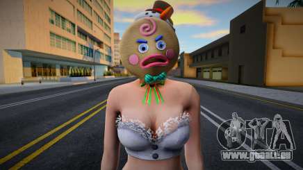 Blonde en vêtements du Nouvel An 2 pour GTA San Andreas