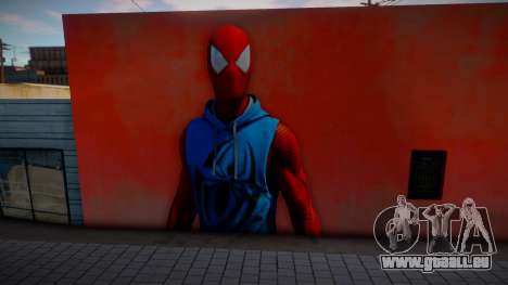 Scarlet SpiderMan Wall für GTA San Andreas
