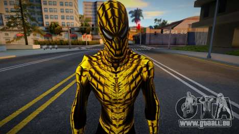 Spiderman Web Of Shadows - Gold Suit für GTA San Andreas