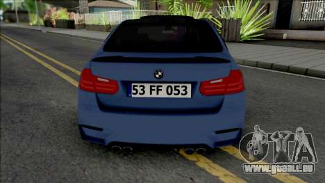 BMW 3-er F30 M Sport für GTA San Andreas