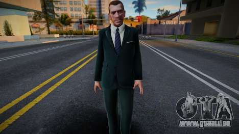 Niko Bellic Suit 1 pour GTA San Andreas