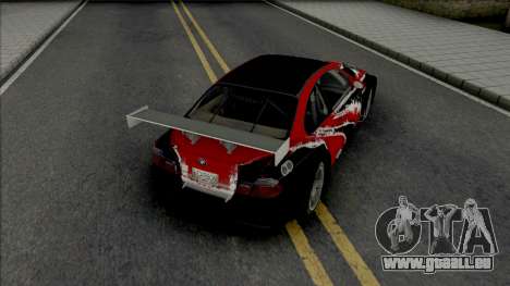 BMW M3 GTR Stacked Deck (NFS Carbon) pour GTA San Andreas