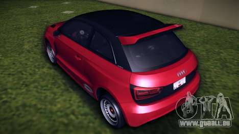 Audi A1 Clubsport Quattro 2011 pour GTA Vice City