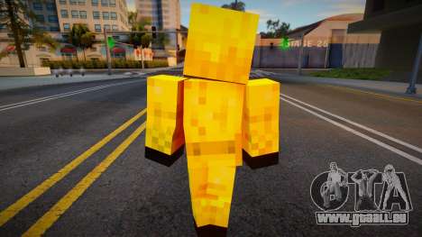 Minecraft Squid Game - Trangle Guard 1 für GTA San Andreas