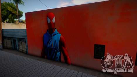 Scarlet SpiderMan Wall pour GTA San Andreas