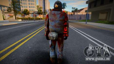 Zombie Soldier 1 für GTA San Andreas