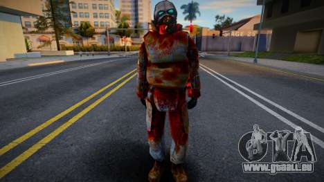 Zombie Soldier 1 für GTA San Andreas