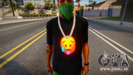 Emoji Hot Shirt für GTA San Andreas