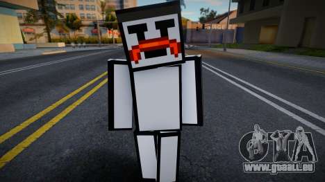 RHM - Stickmin Skin from Minecraft pour GTA San Andreas
