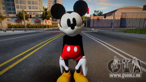Epic Mickey [HQ textures] - Black für GTA San Andreas
