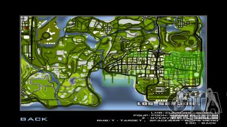 Green Gray map für GTA San Andreas