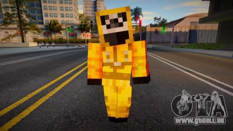 Minecraft Squid Game - Trangle Guard 1 für GTA San Andreas