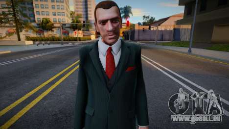 Niko Bellic Bankjob Suit pour GTA San Andreas