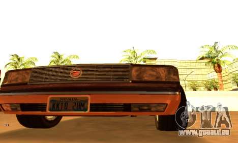 Cadillac Allanté Cabriolet 1990 (Mise à jour) pour GTA San Andreas