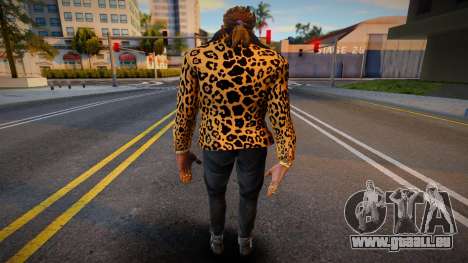 Un homme en veste léopard pour GTA San Andreas