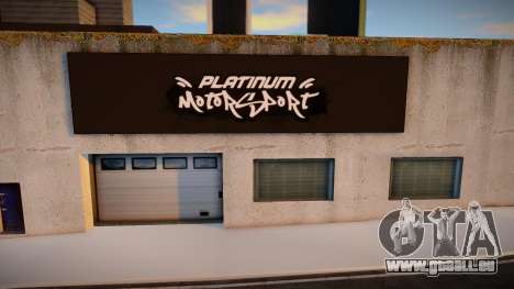 Platinum Motorsport Workshop pour GTA San Andreas