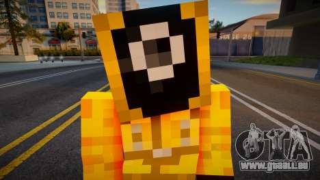 Minecraft Squid Game - Circle Guard 1 für GTA San Andreas