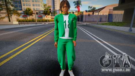 Squid Game Male Player pour GTA San Andreas