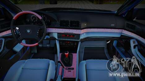 BMW E39 530D Light Tuning pour GTA San Andreas