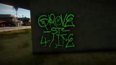 Authentic Grove Street Graffiti pour GTA San Andreas