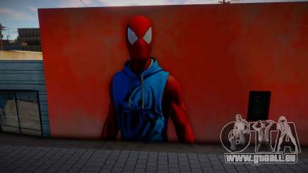 Scarlet SpiderMan Wall für GTA San Andreas