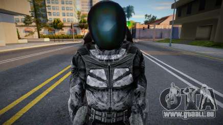 Membre du groupe X7 dans une combinaison scientifique de S.T pour GTA San Andreas