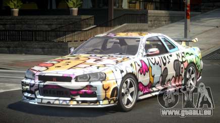 Nissan Skyline R34 ZR S7 pour GTA 4