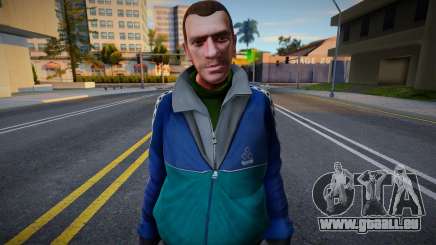 Niko Bellic Custom7 pour GTA San Andreas