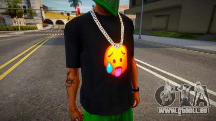 Emoji Hot Shirt für GTA San Andreas
