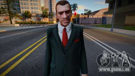 Niko Bellic Bankjob Suit pour GTA San Andreas