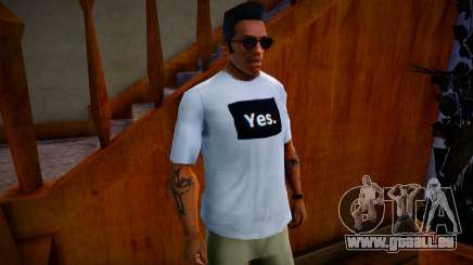 T-shirt YES. für GTA San Andreas