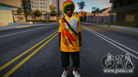 Jamaican guy (With Sports bag) pour GTA San Andreas