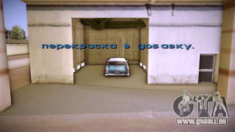 Invisible Garage Doors VC pour GTA Vice City