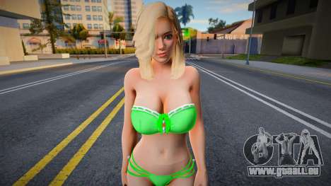 Helena Douglas green bikini für GTA San Andreas