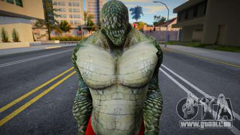 HD Batman Enemies - Killer Croc pour GTA San Andreas