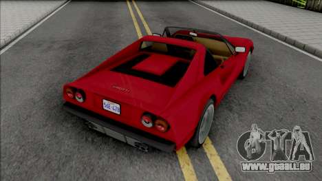 GTA V-style Grotti Turismo Retro pour GTA San Andreas