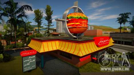 Iranian Burger Shot pour GTA San Andreas