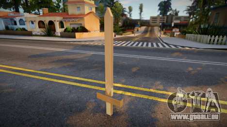 Wooden Sword [Bully] für GTA San Andreas