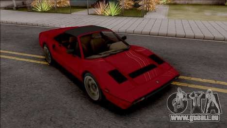 GTA V-style Grotti Turismo Retro [IVF] pour GTA San Andreas