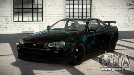 Nissan Skyline R34 Zq S8 pour GTA 4