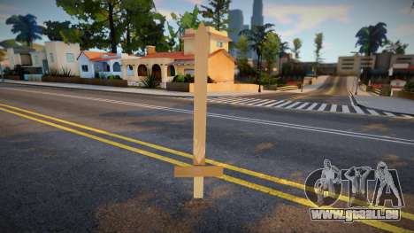 Wooden Sword [Bully] pour GTA San Andreas