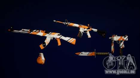 Asiimov weapons mini pack