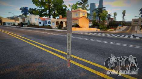 Machete from Bully pour GTA San Andreas