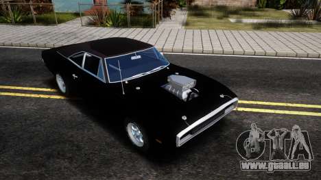 Dodge Charger RT 1970 (The Fast and the Furious) für GTA San Andreas